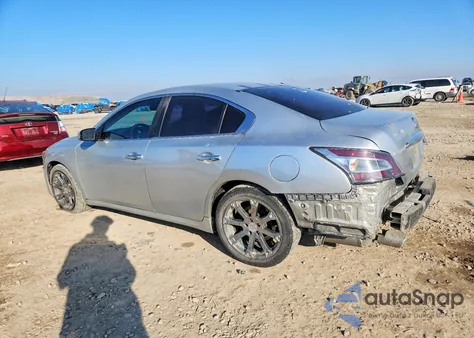 2014 Nissan Maxima S z USA, uszkodzony, nr VIN 1N4AA5AP2EC453445